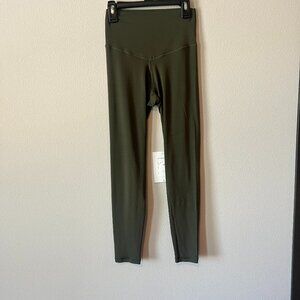 Aerie Offline Real Me 7/8 Leggings Hi-Rise Olive Daze Green Size Small